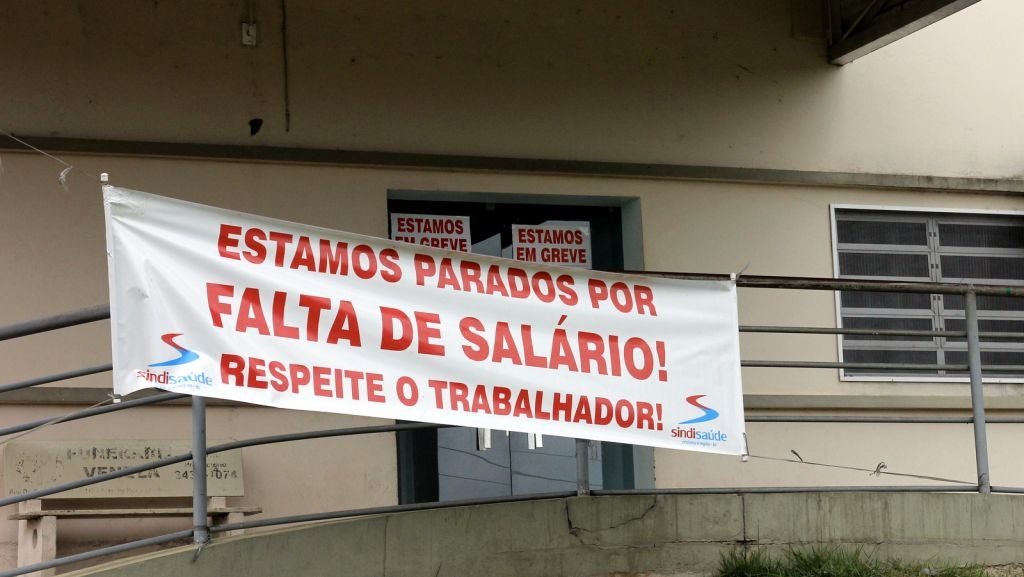Trabalhadores do hospital São Marcos voltam a paralisar atividades