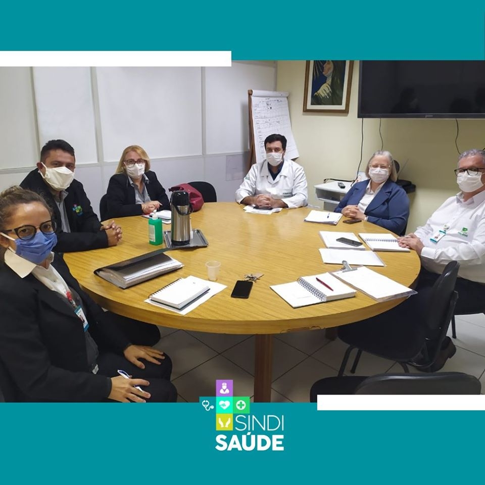 Coronavírus - Sindisaúde se reúne com Hospital São José para debater medidas de prevênção