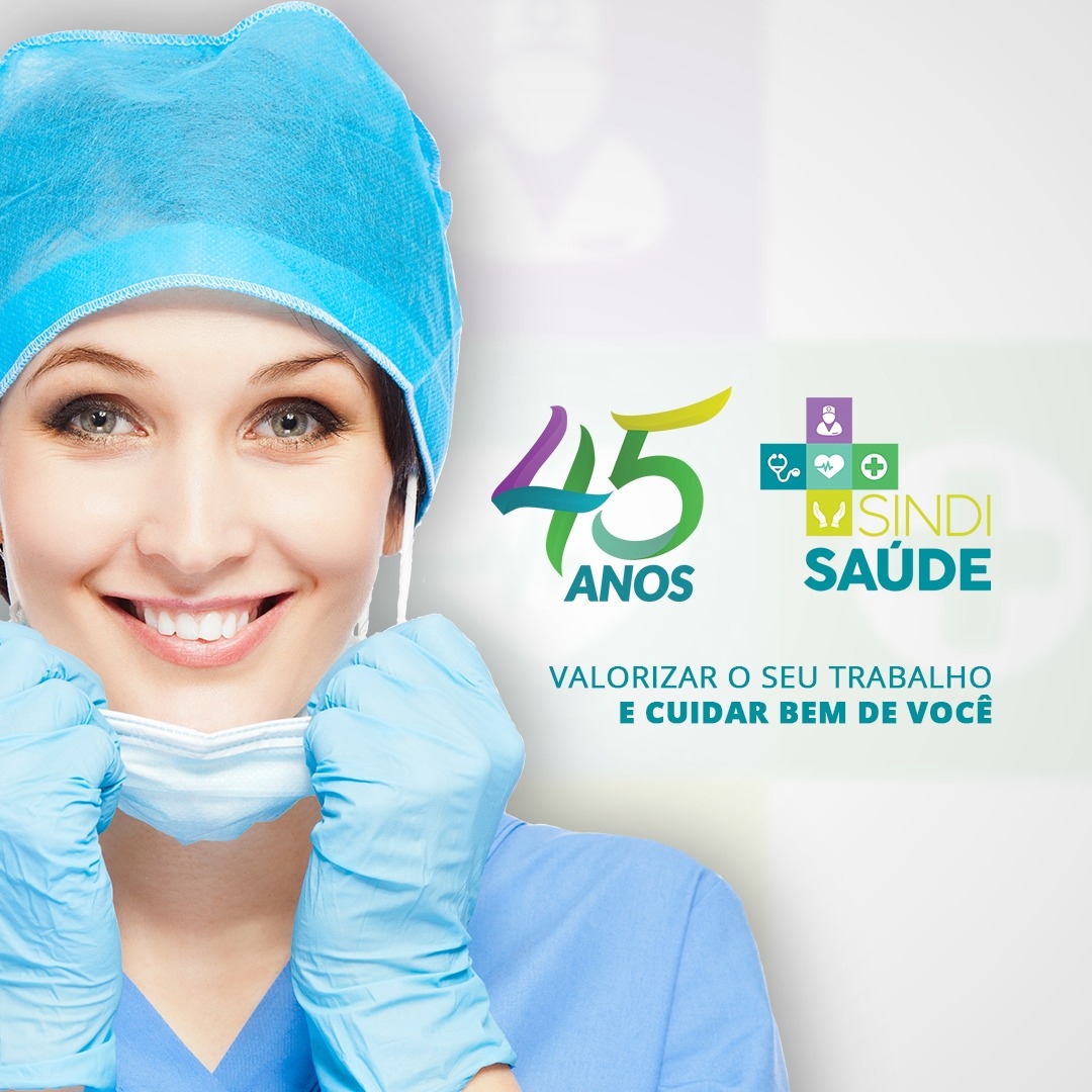 Sindisaúde completa 45 de fundação neste sábado, dia 26 