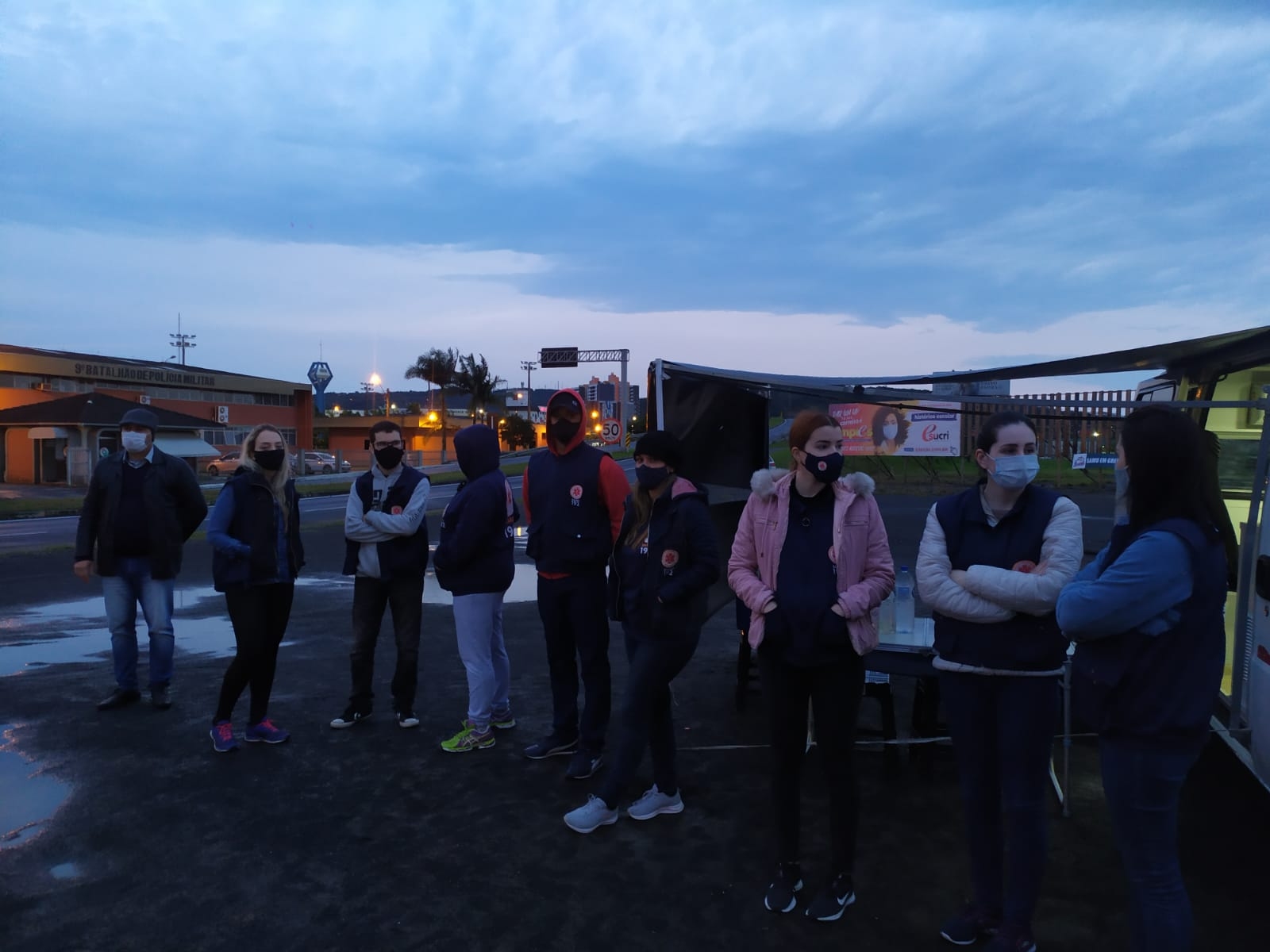 Segue a greve dos trabalhadores do Samu por tempo indeterminado