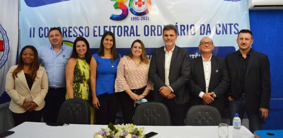Em Congresso, nova diretoria da CNTS é eleita para a gestão 2022-2027
