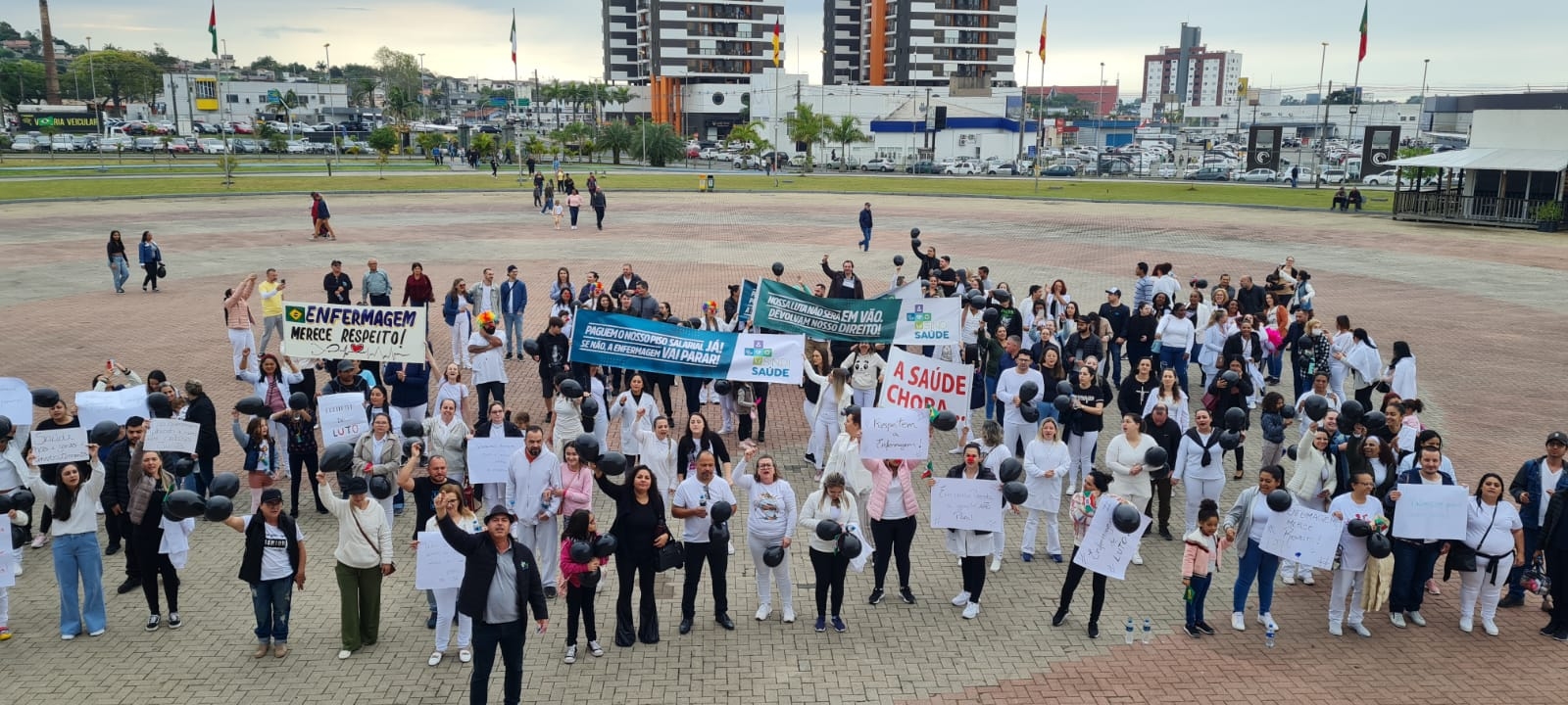 Em assembleia, trabalhadores da enfermagem define paralisações  a partir de sexta-feira em Criciúma