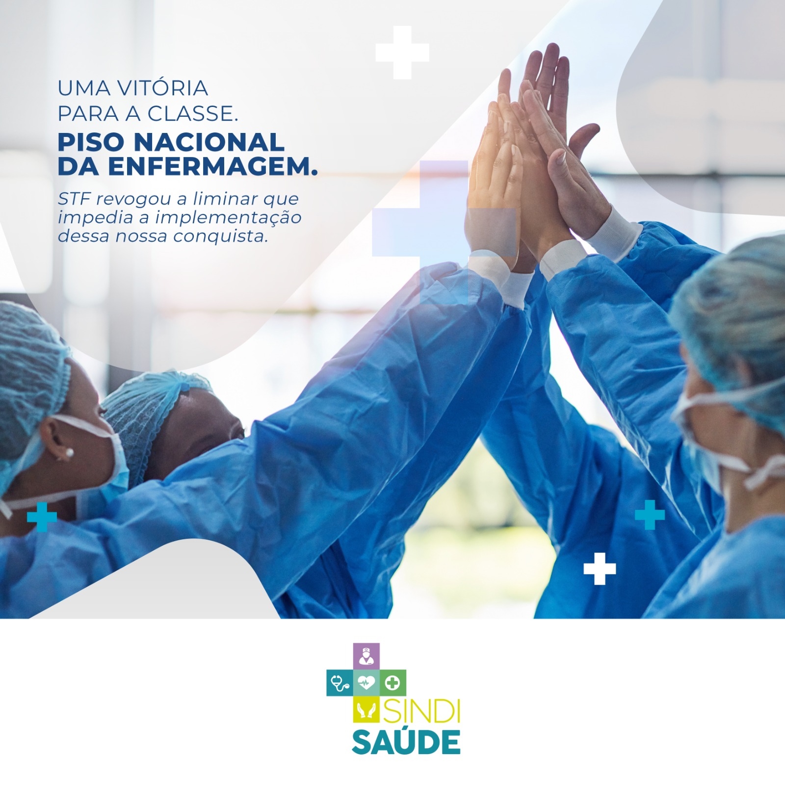 Vitória! Trabalhadores da enfermagem devem receber o Piso no próximo mês