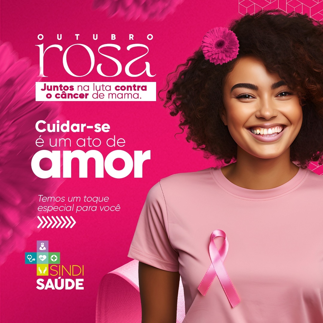 Outubro Rosa 2023 - Um toque salva vidas