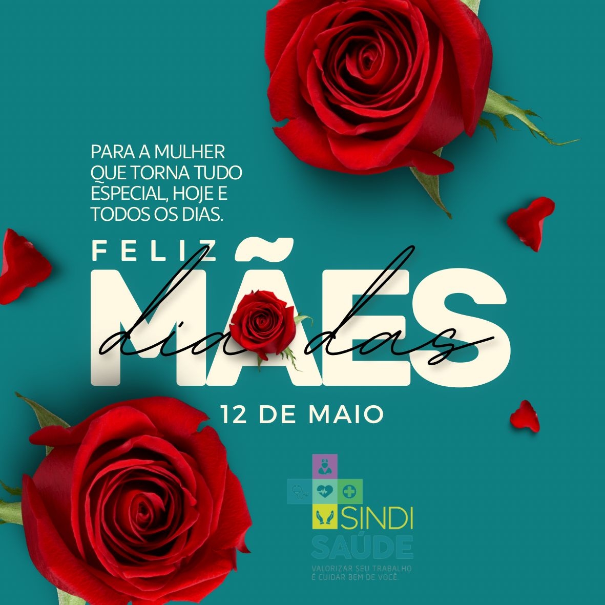 Dia das Mães e nossa homenagem as mães trabalhadoras da saúde 