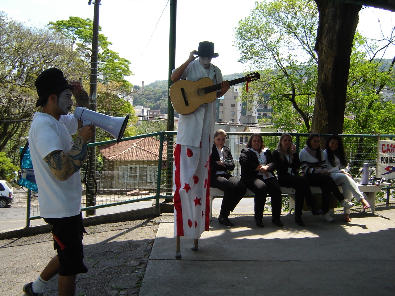 Sindicato 50 anos - Esquete teatral abriu Campanha Salarial dos hospitais de 2011, no dia 29 de setembro no Hospital São José 