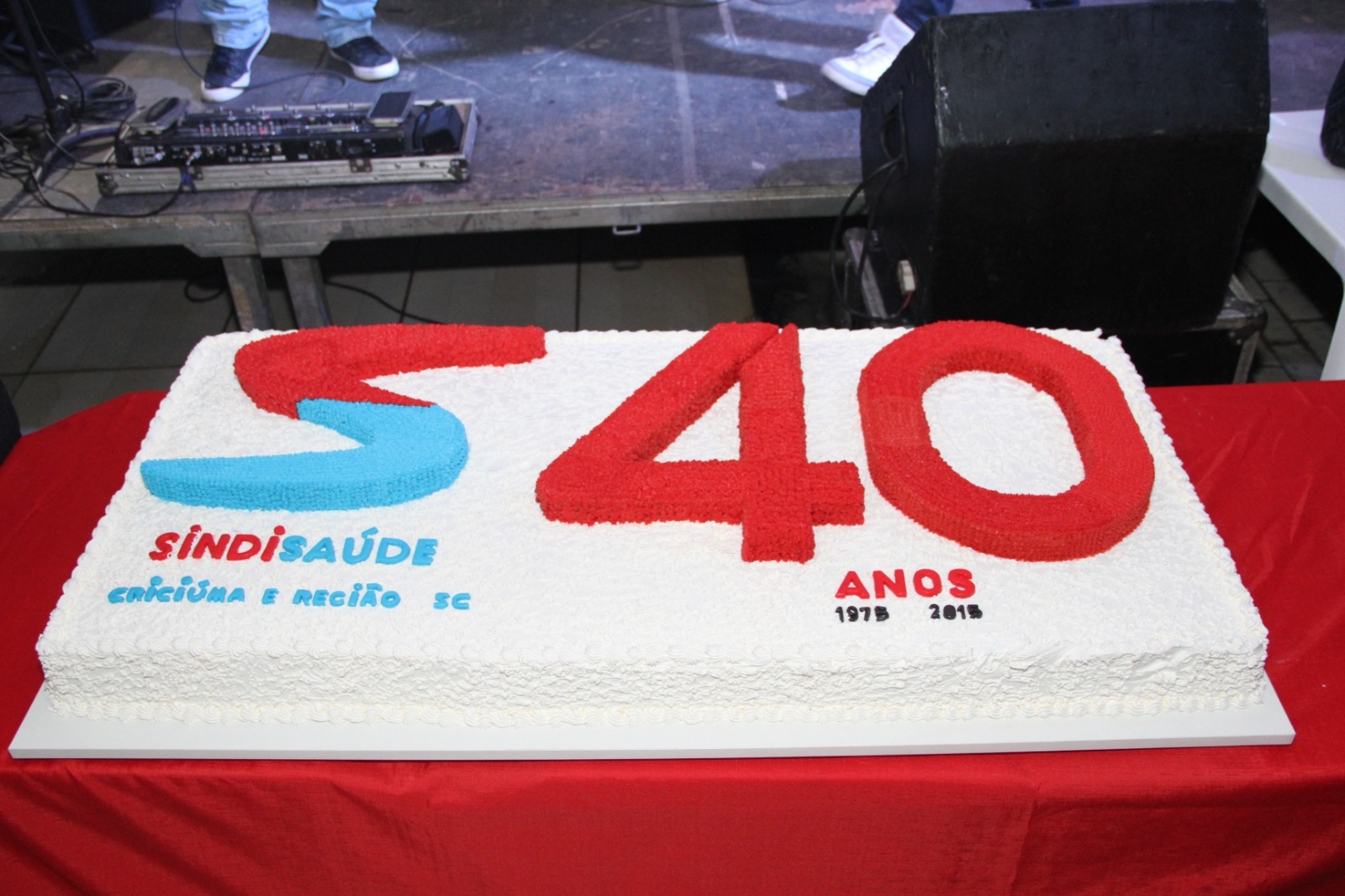 Sindisaúde 50 anos - Festa de 40 anos do Sindicato foi comemorada dia 26 de setembro de 2015