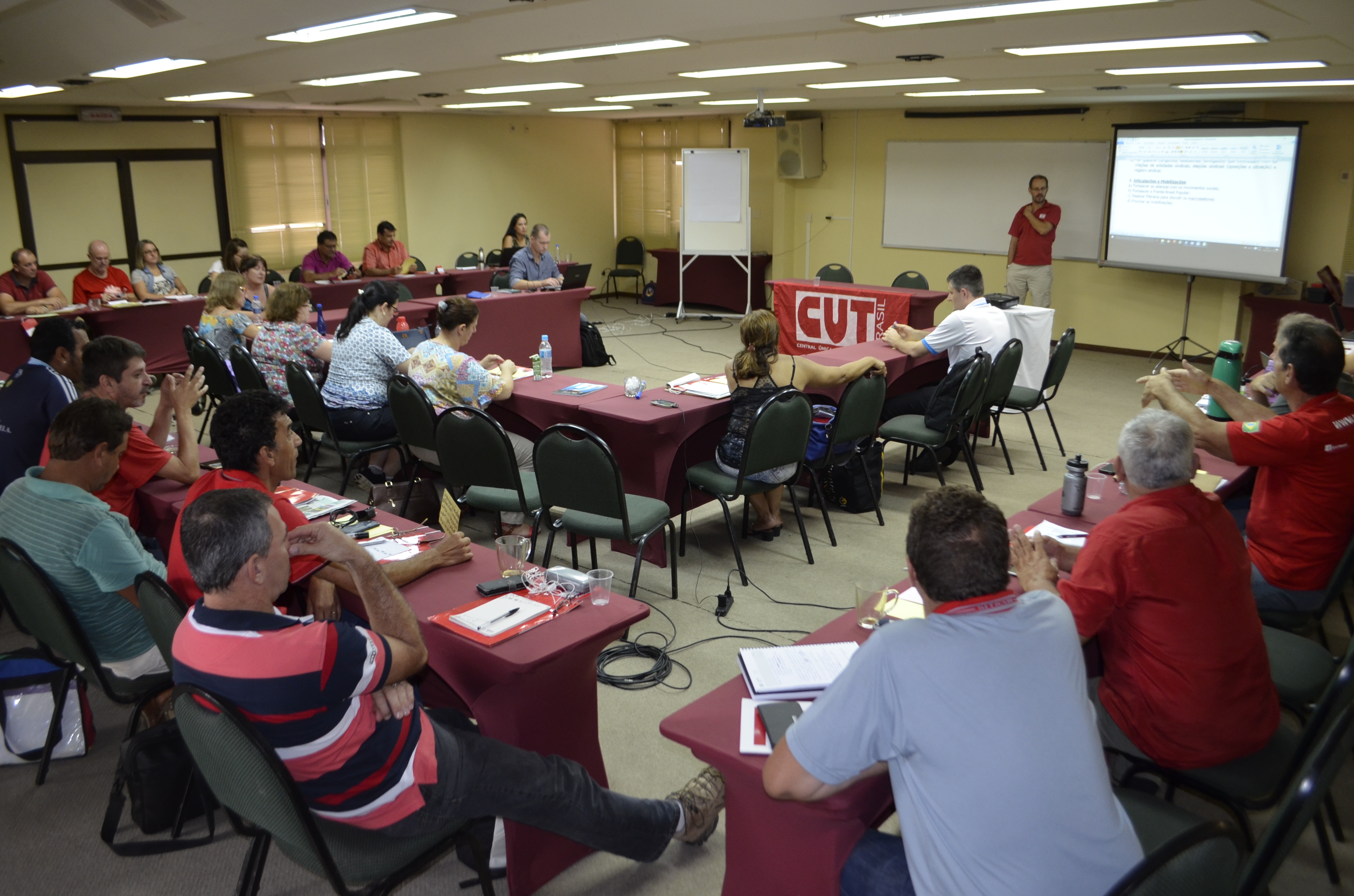  CUT é reconhecida pelos trabalhadores e referência de esquerda 