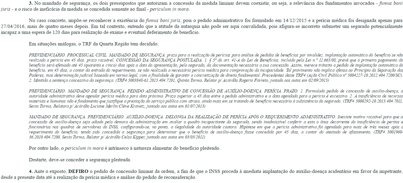 INSS É OBRIGADO A IMPLANTAR BENEFÍCIO POR ATRASO NA PERÍCIA MÉDICA 