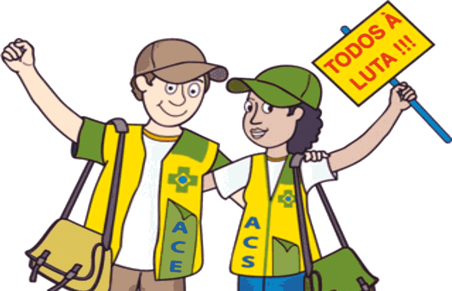 Agentes comunitários de Araranguá fazem paralisação  